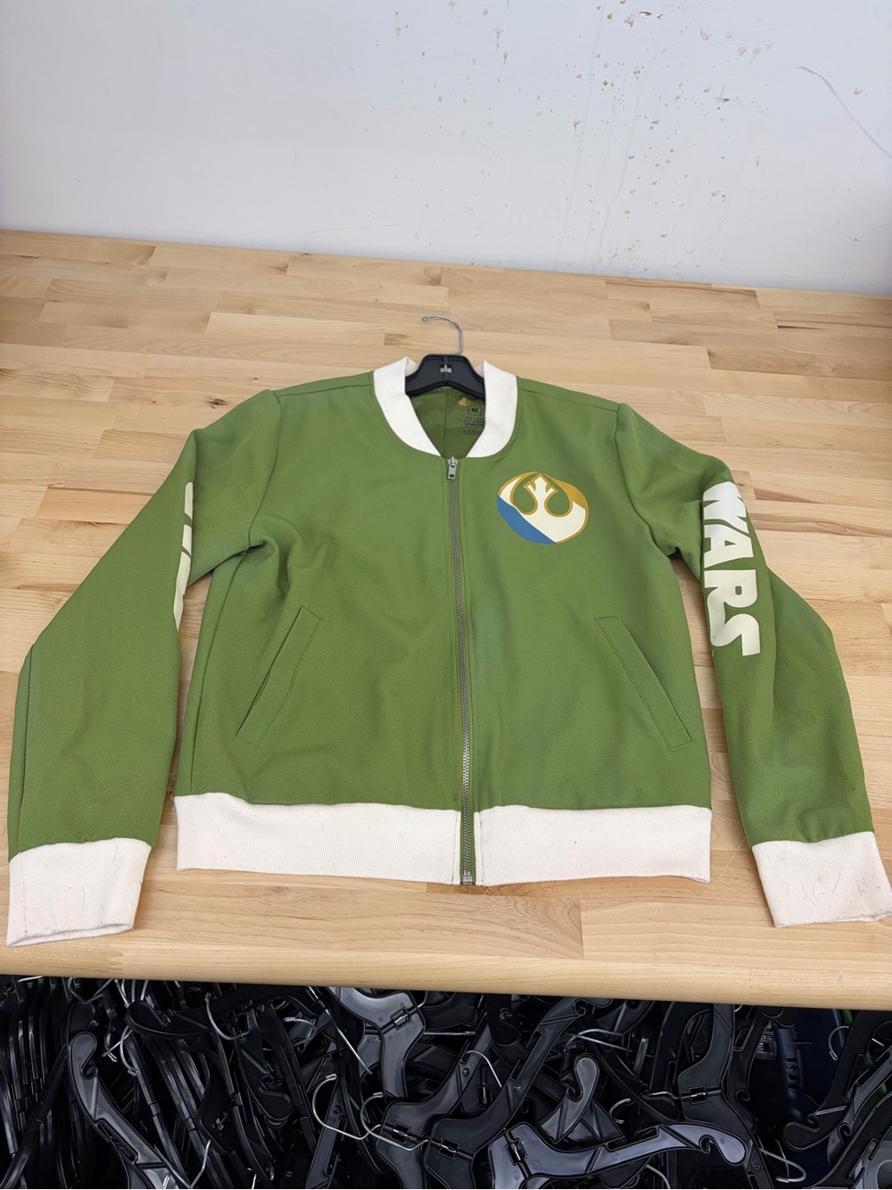 Disney Star Wars Green Varisty Jacket